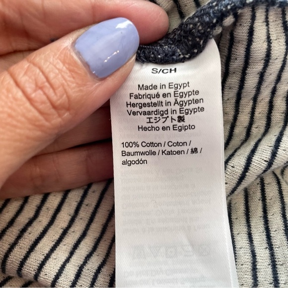 J Crew Knit Goods Double Knit Half Zip Pullover Long Sleeve Blue Sweater Size SM - Picture 6 of 8